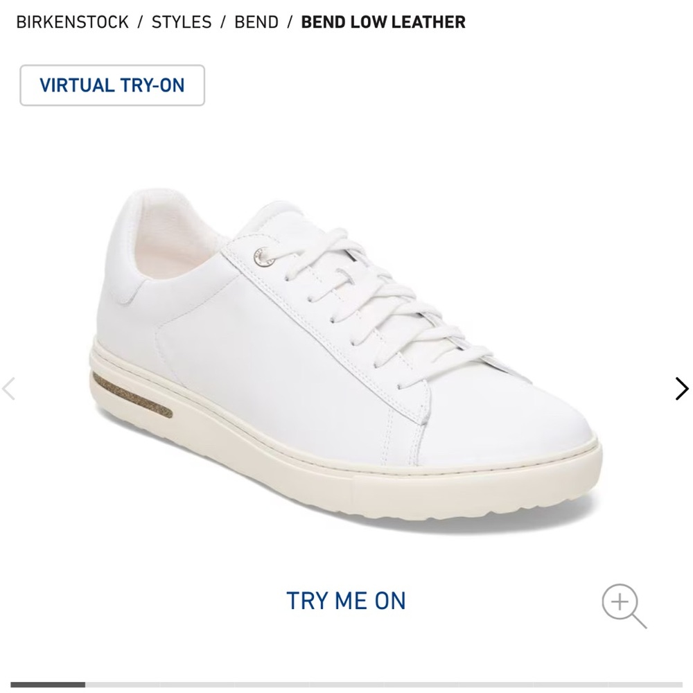 Birkenstock Bend Low Leather - White size 39